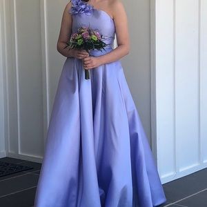 Sherri Hill Lilac Prom Dress